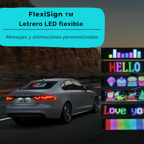 FlexiSign ᴛᴍ - Letrero LED flexible