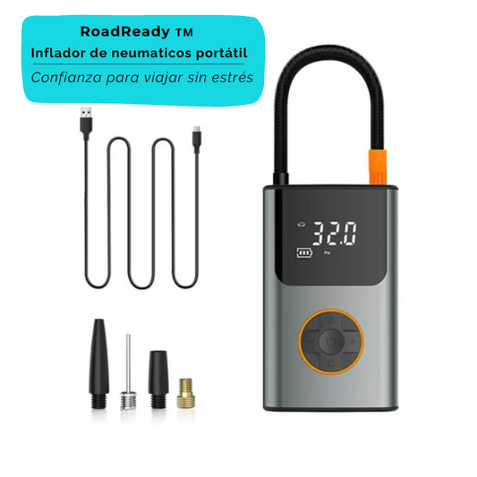 RoadReady ᴛᴍ - Inflador de neumaticos portátil