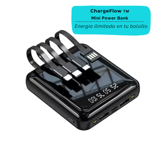 ChargeFlow ᴛᴍ - Mini Power Bank